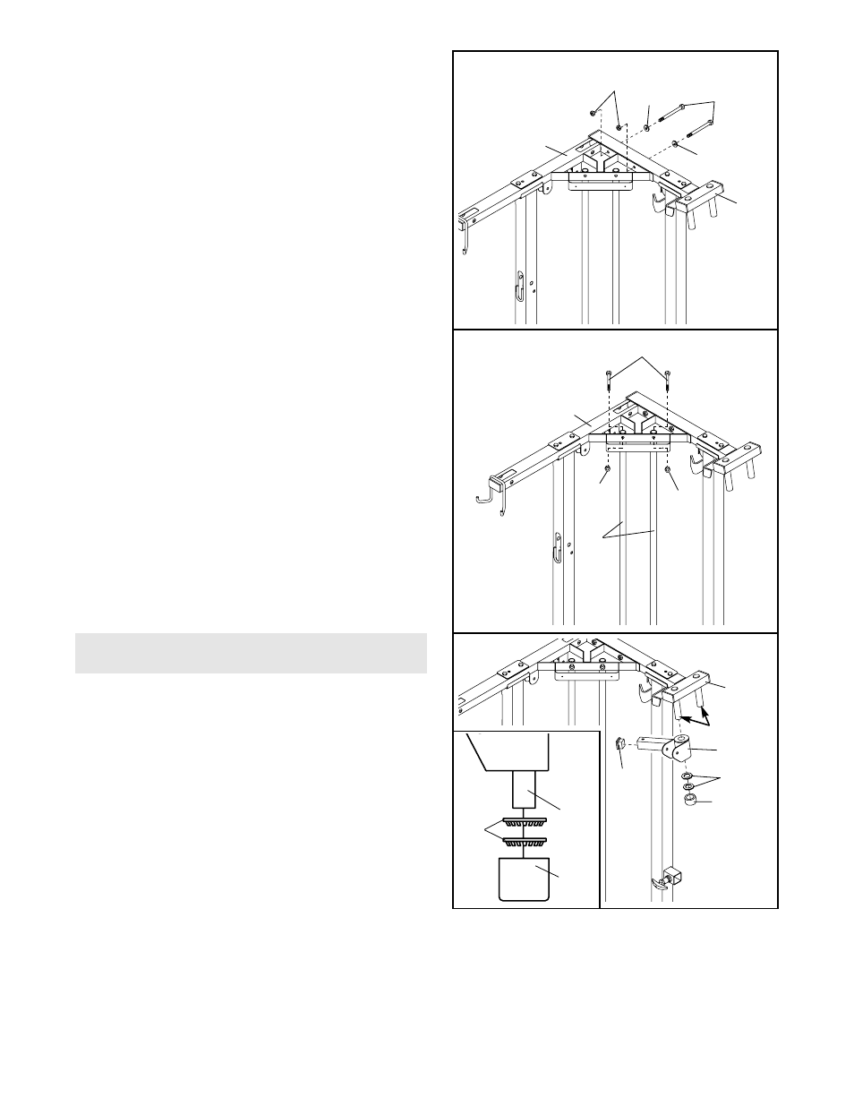 Arm assembly | Weider WESY59101 User Manual | Page 9 / 35