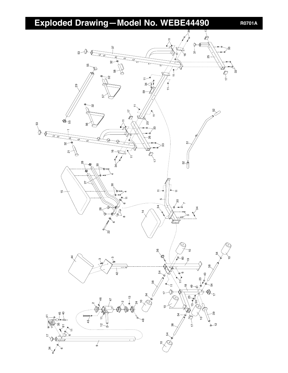 R0701a | Weider WEBE44490 User Manual | Page 21 / 22