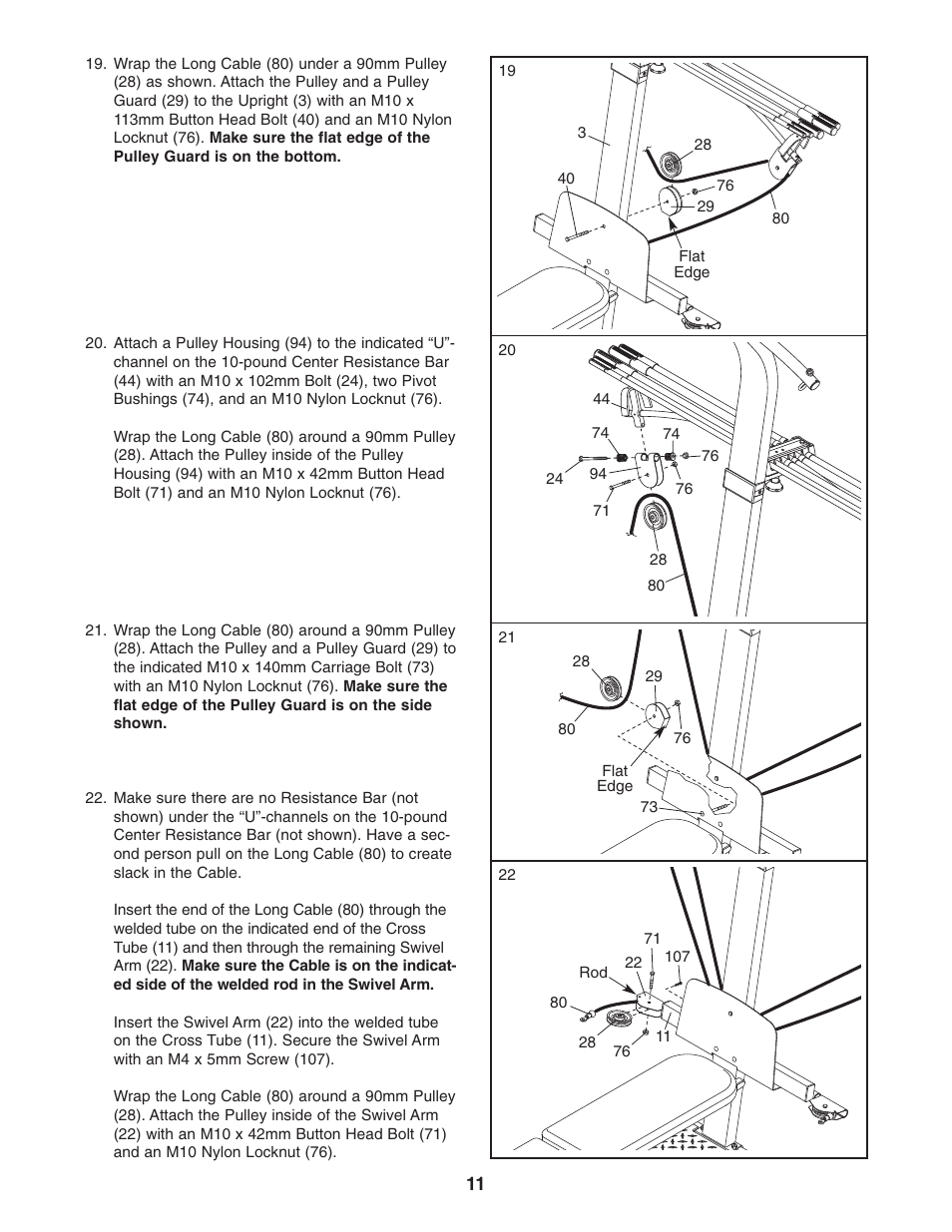 Weider WESY5993.3 User Manual | Page 11 / 24