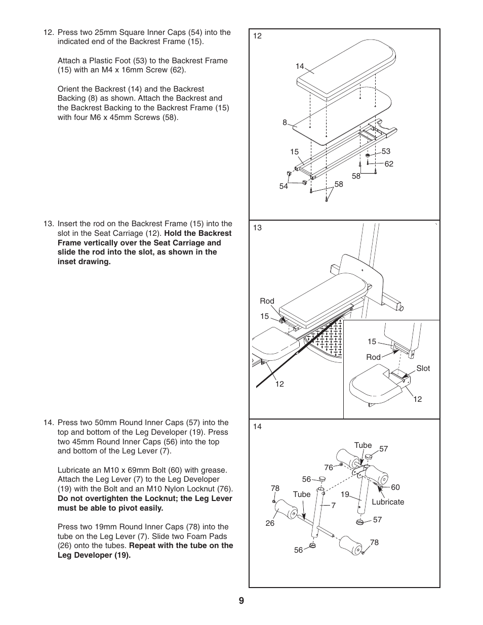 Weider WESY5993.3 User Manual | Page 9 / 24
