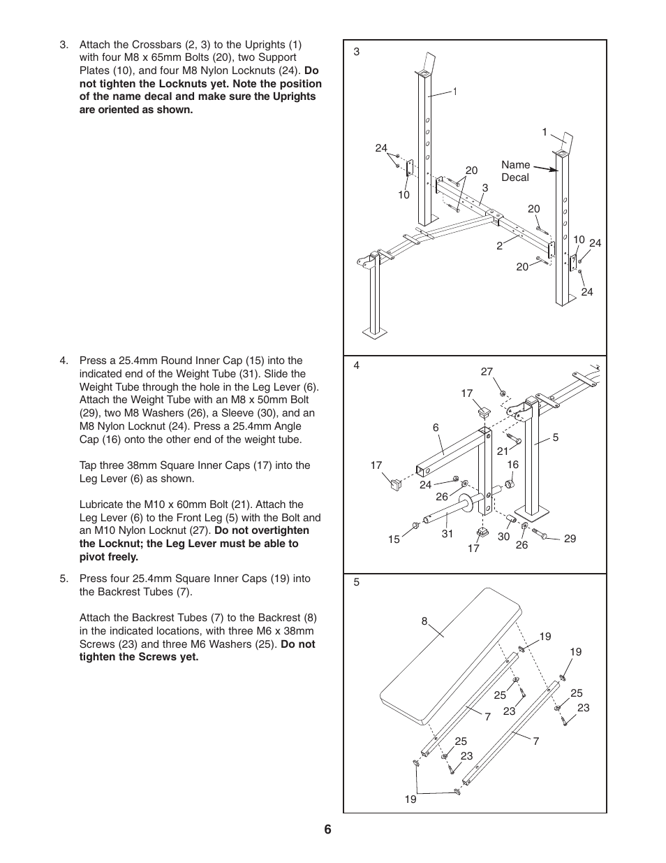 Weider 150722 User Manual | Page 6 / 15