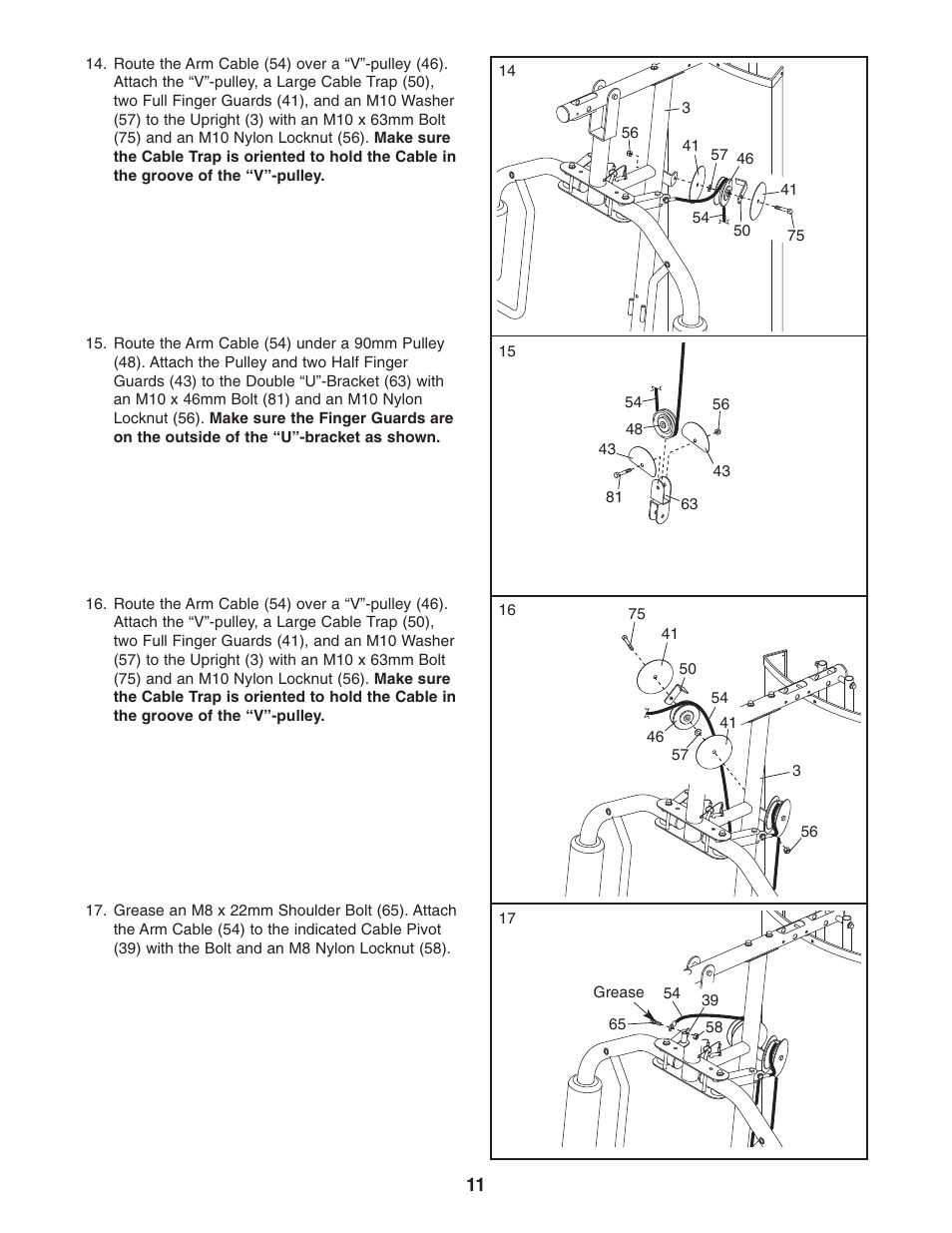 Weider WESY19740 User Manual | Page 11 / 28