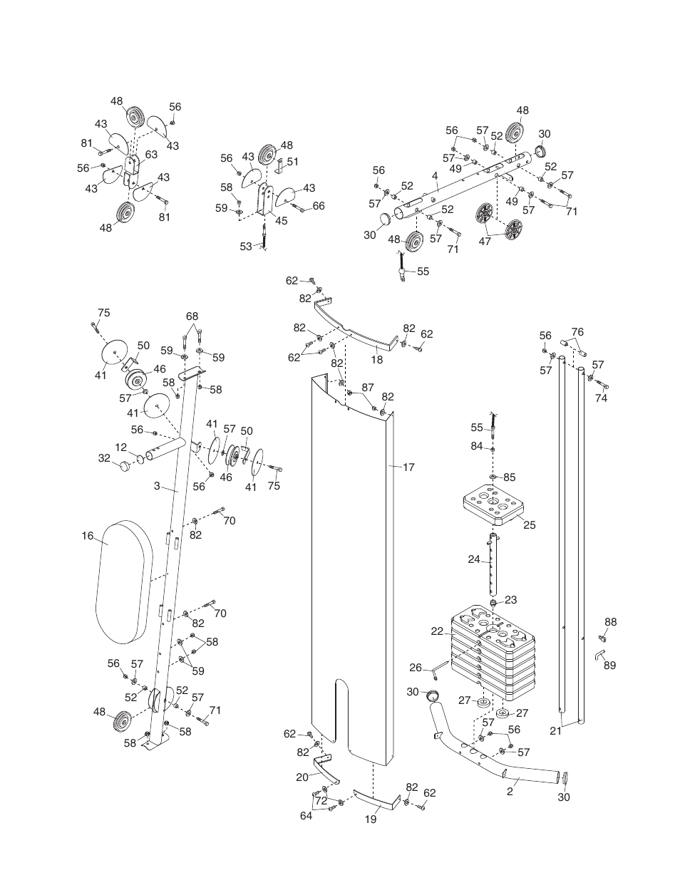 Weider WESY19740 User Manual | Page 27 / 28