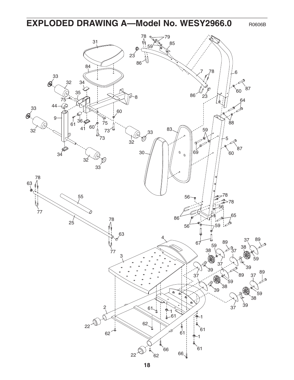 Weider WESY2966.0 User Manual | Page 18 / 20