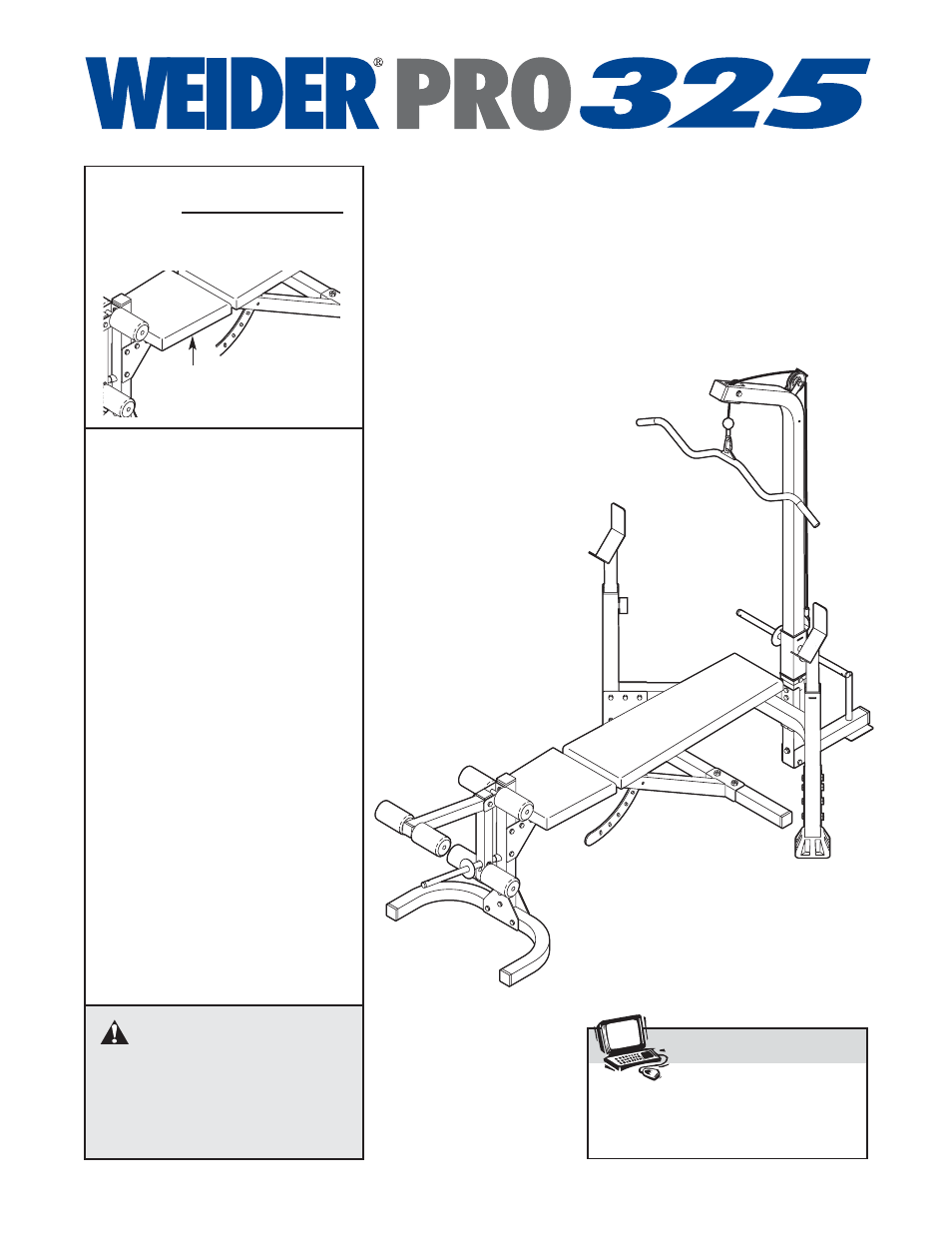 Weider WEBE12622 User Manual | 19 pages