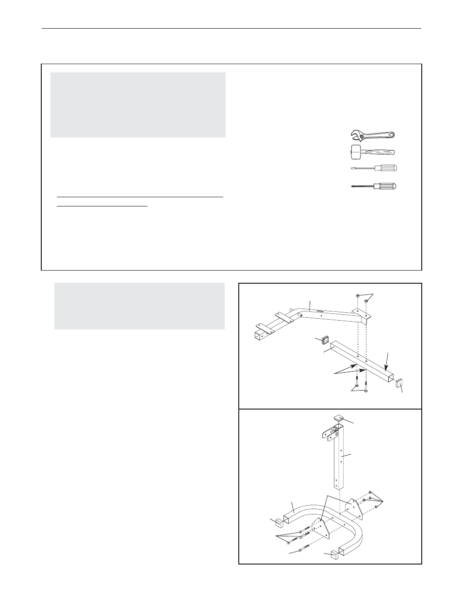 Assembly | Weider WEBE12622 User Manual | Page 5 / 19