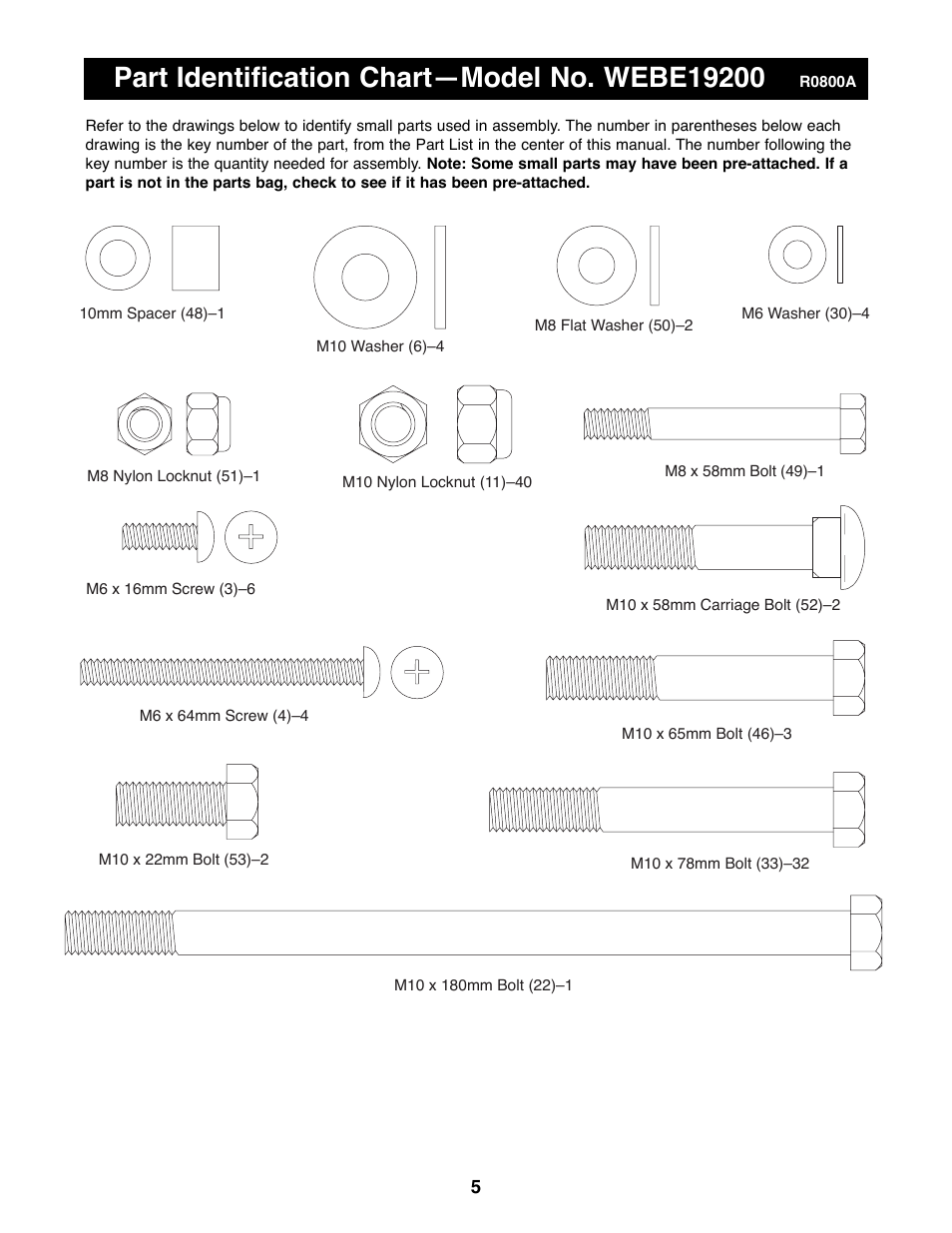Weider WEBE19200 User Manual | Page 5 / 19