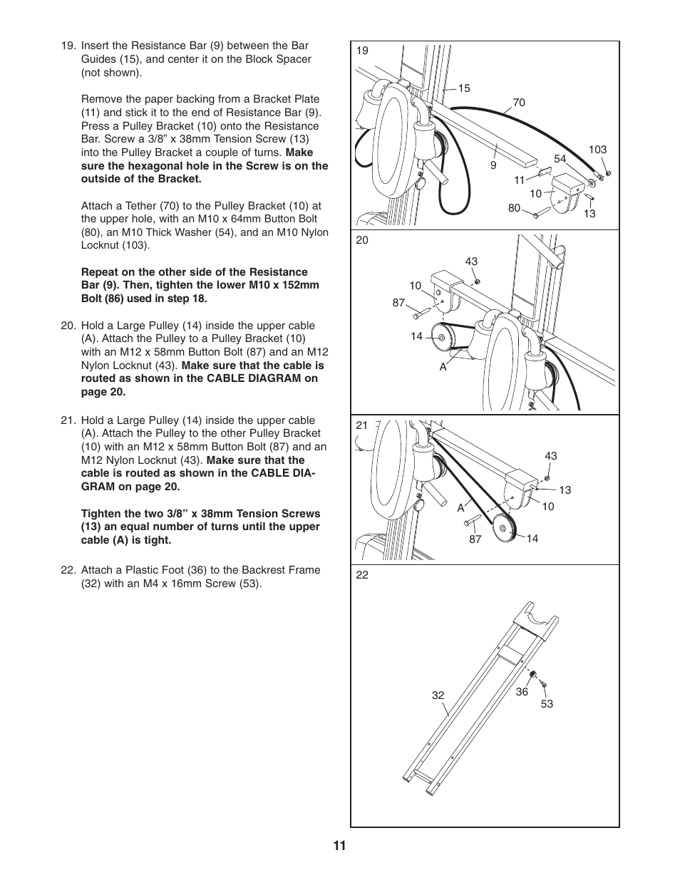 Weider 831.153971 User Manual | Page 11 / 28