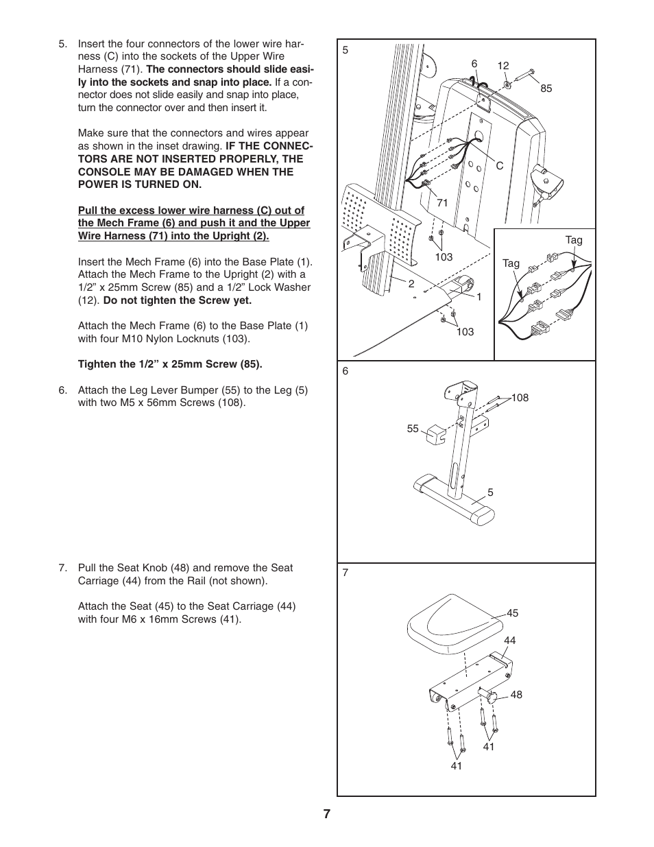 Weider 831.153971 User Manual | Page 7 / 28