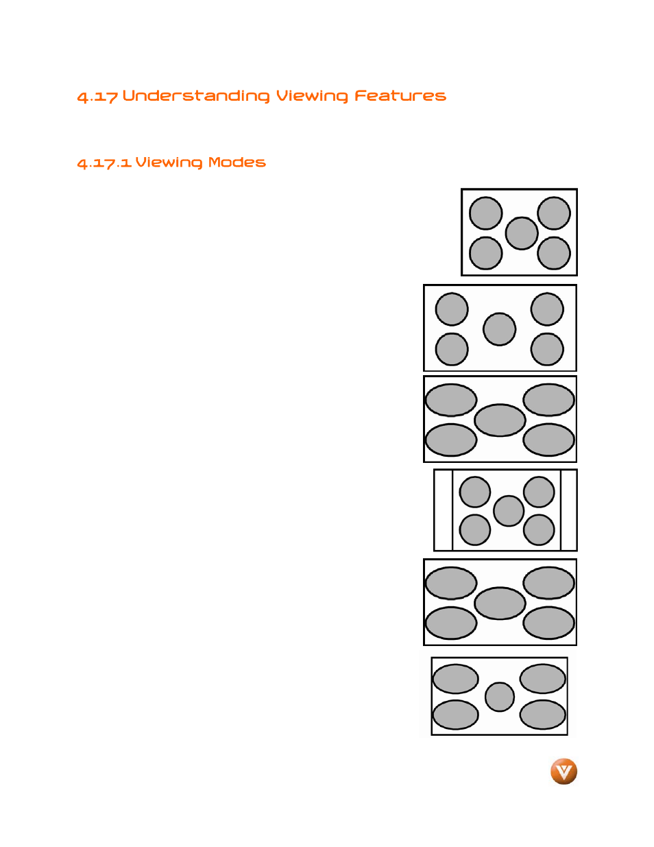 17 understanding viewing features, 1 viewing modes | Weider LCD VW46L User Manual | Page 63 / 75