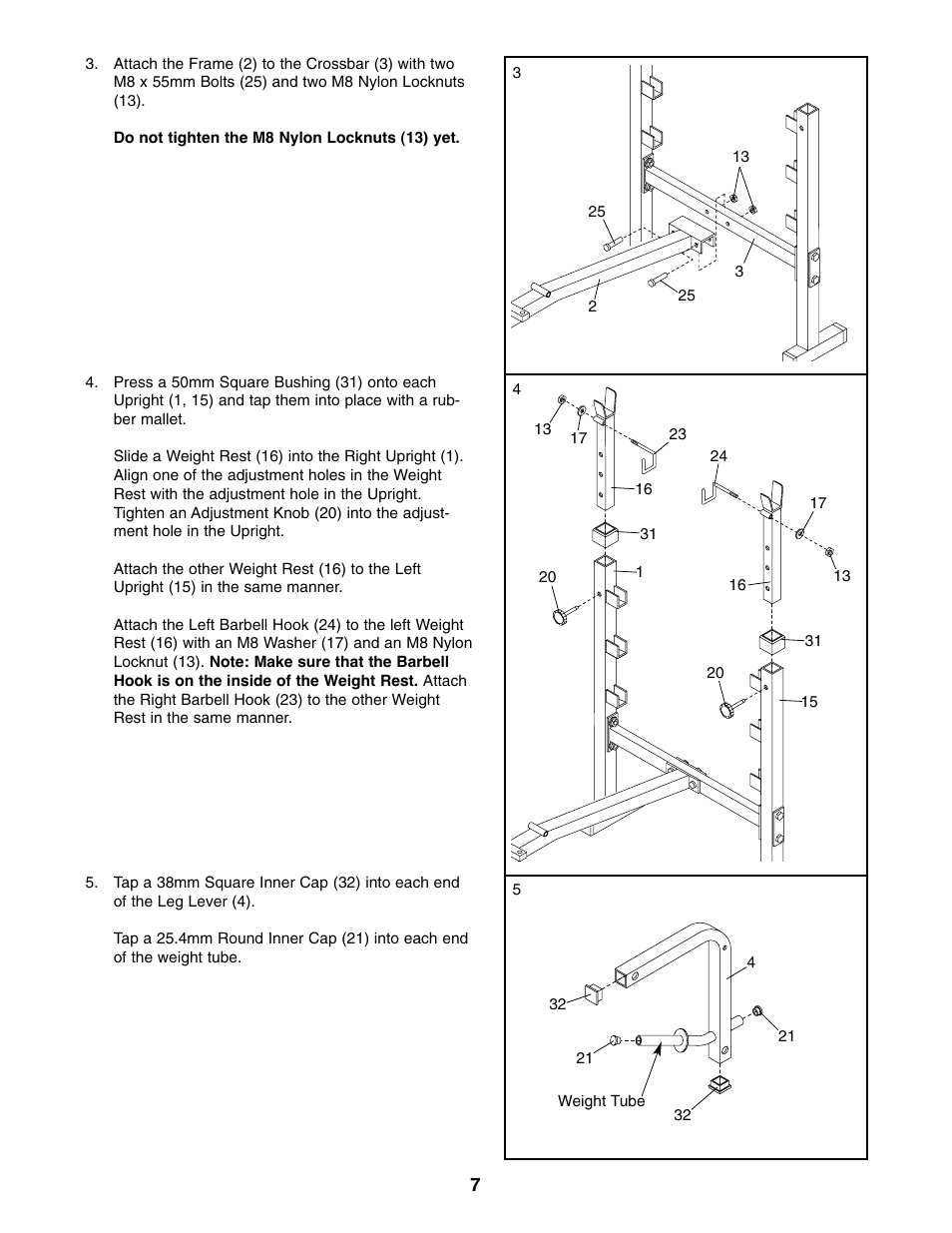 Weider WEBE06110 User Manual | Page 7 / 16