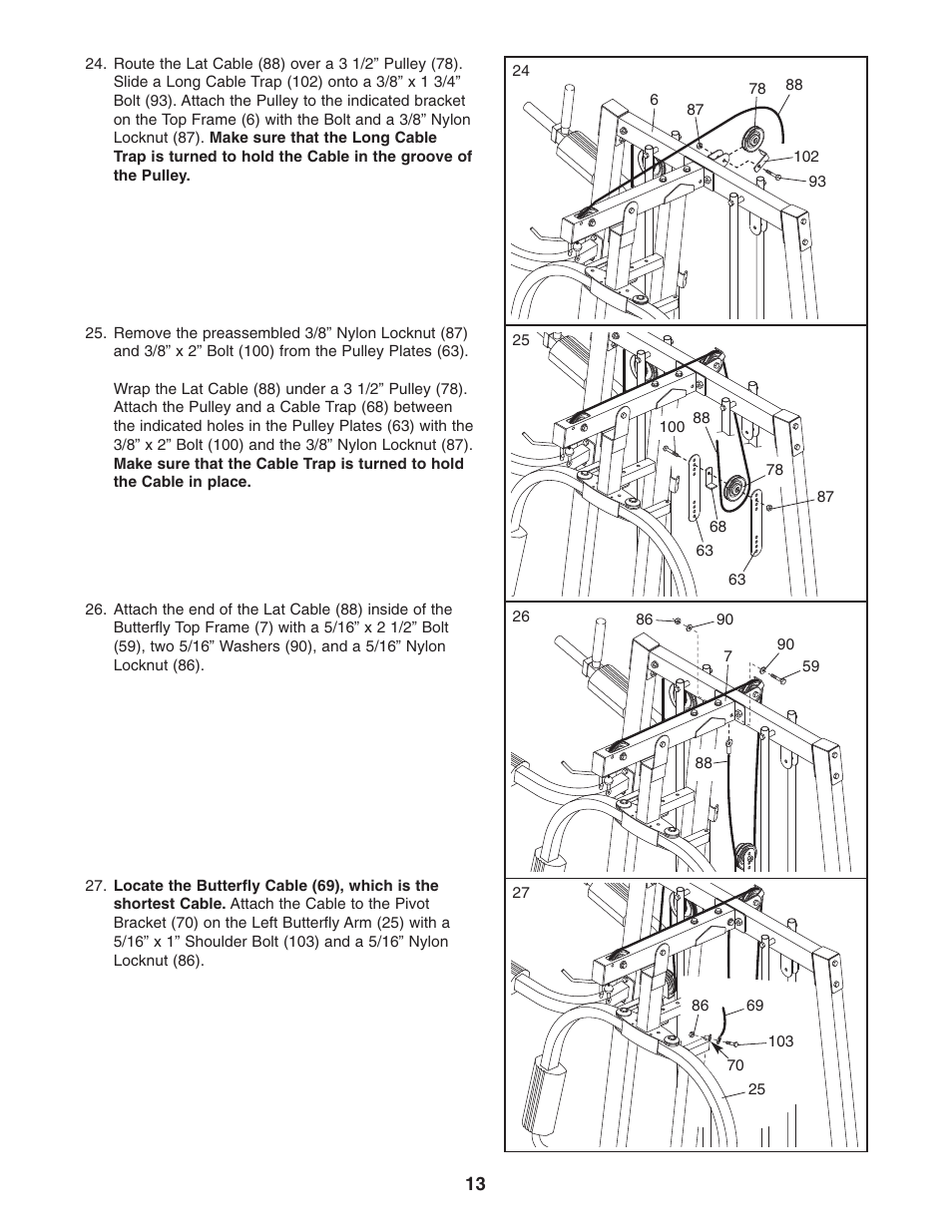 Weider WESY38320 User Manual | Page 13 / 33