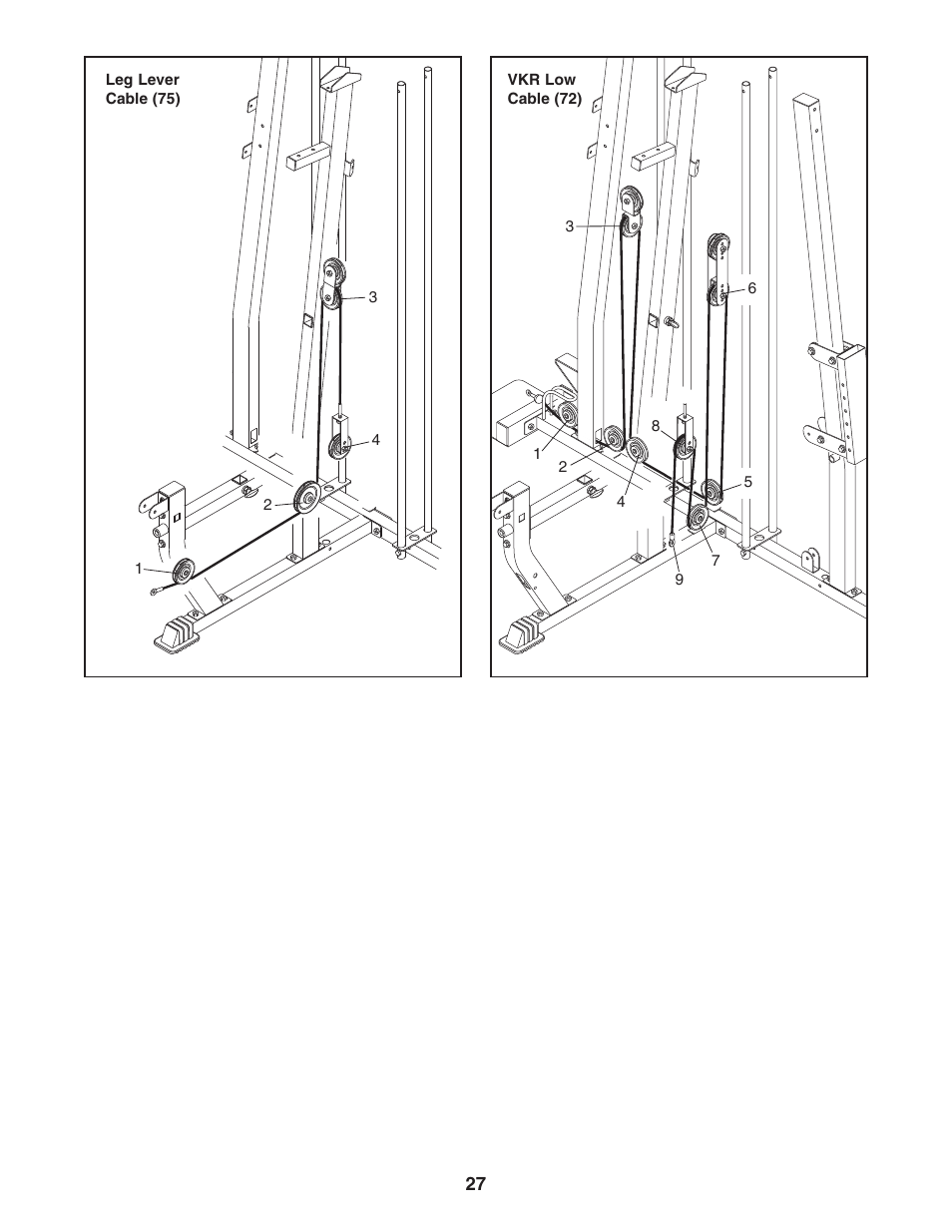 Weider WESY38320 User Manual | Page 27 / 33