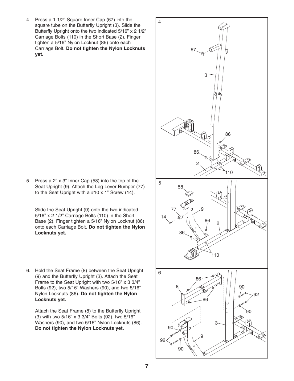 Weider WESY38320 User Manual | Page 7 / 33