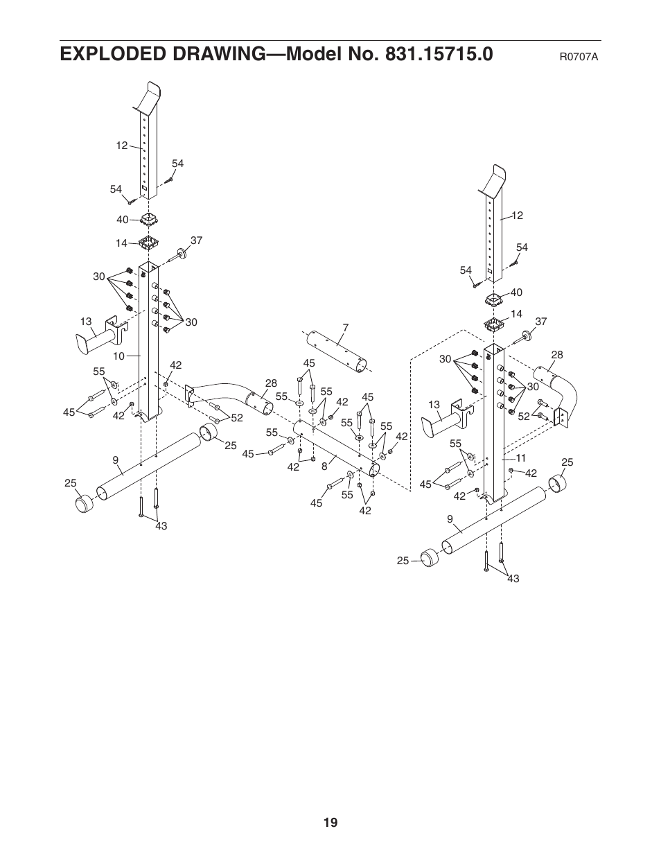 Weider CORe 600 831.15715.0 User Manual | Page 19 / 20