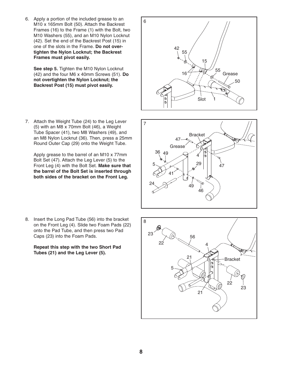 Weider CORe 600 831.15715.0 User Manual | Page 8 / 20