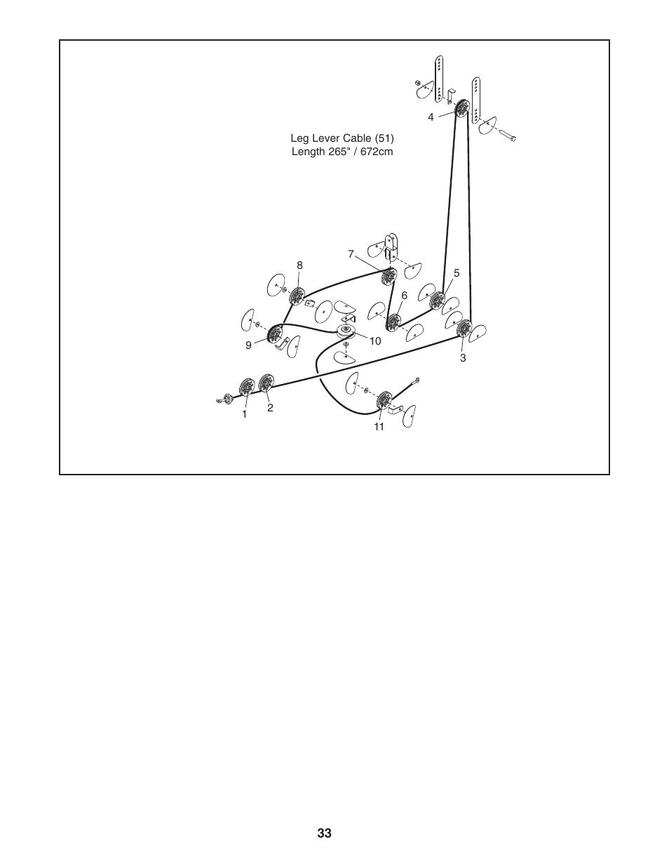 Weider Pro 4950 831.14623.0 User Manual | Page 33 / 44
