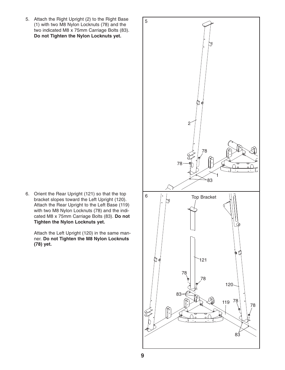 Weider Pro 4950 831.14623.0 User Manual | Page 9 / 44