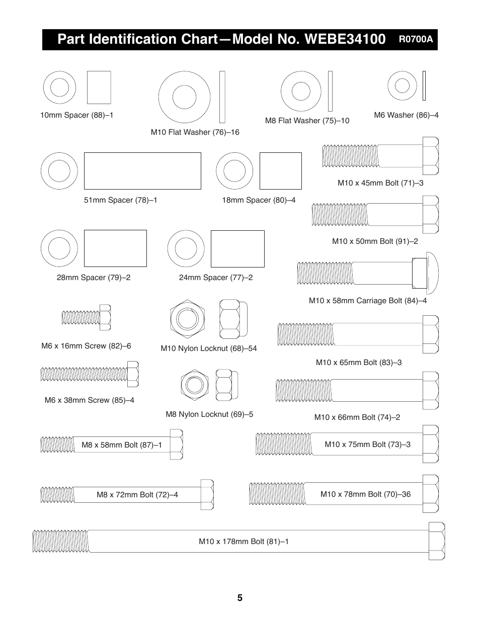 Weider WEBE34100 User Manual | Page 5 / 23