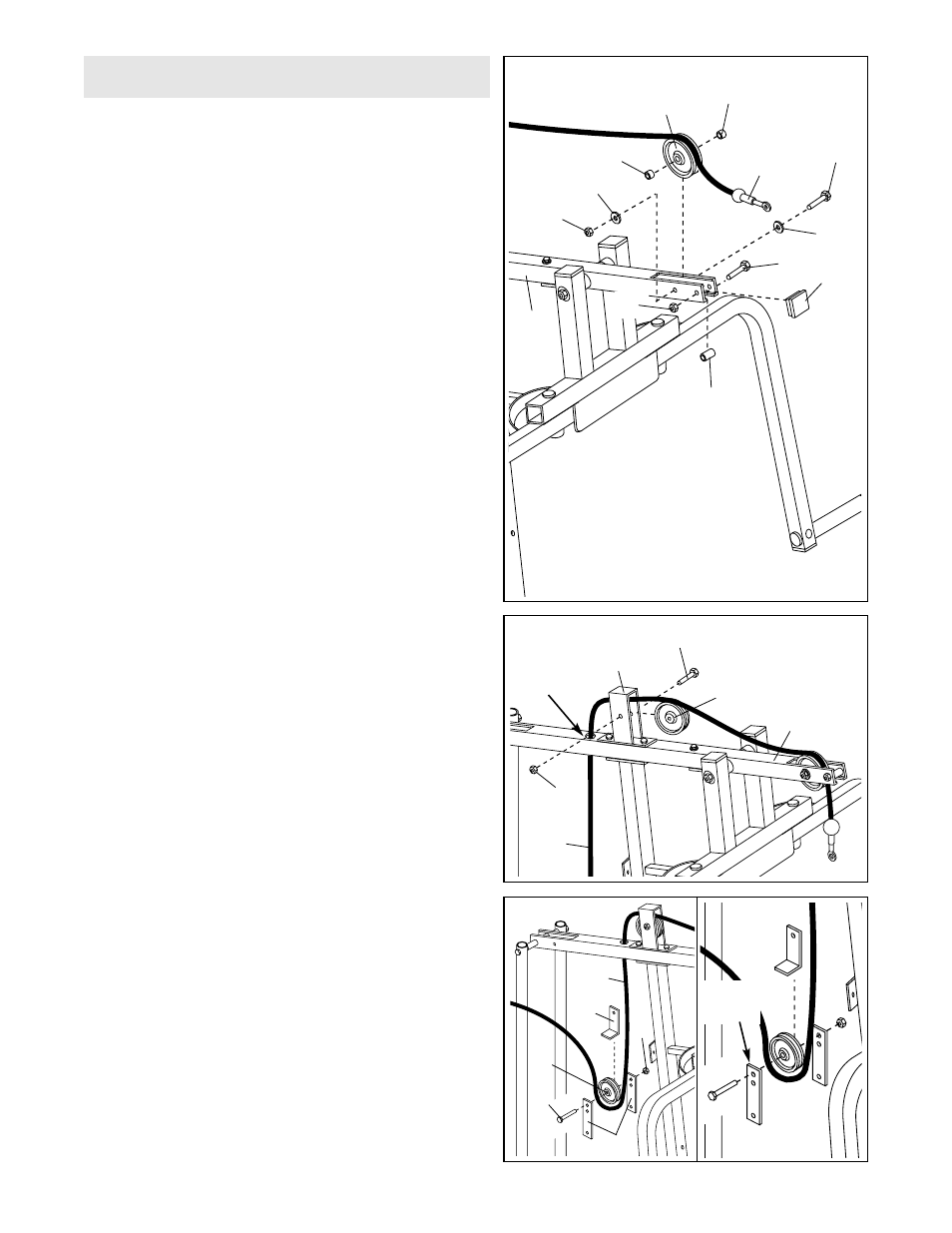 Cable/seat assembly | Weider WESY74090 User Manual | Page 10 / 27