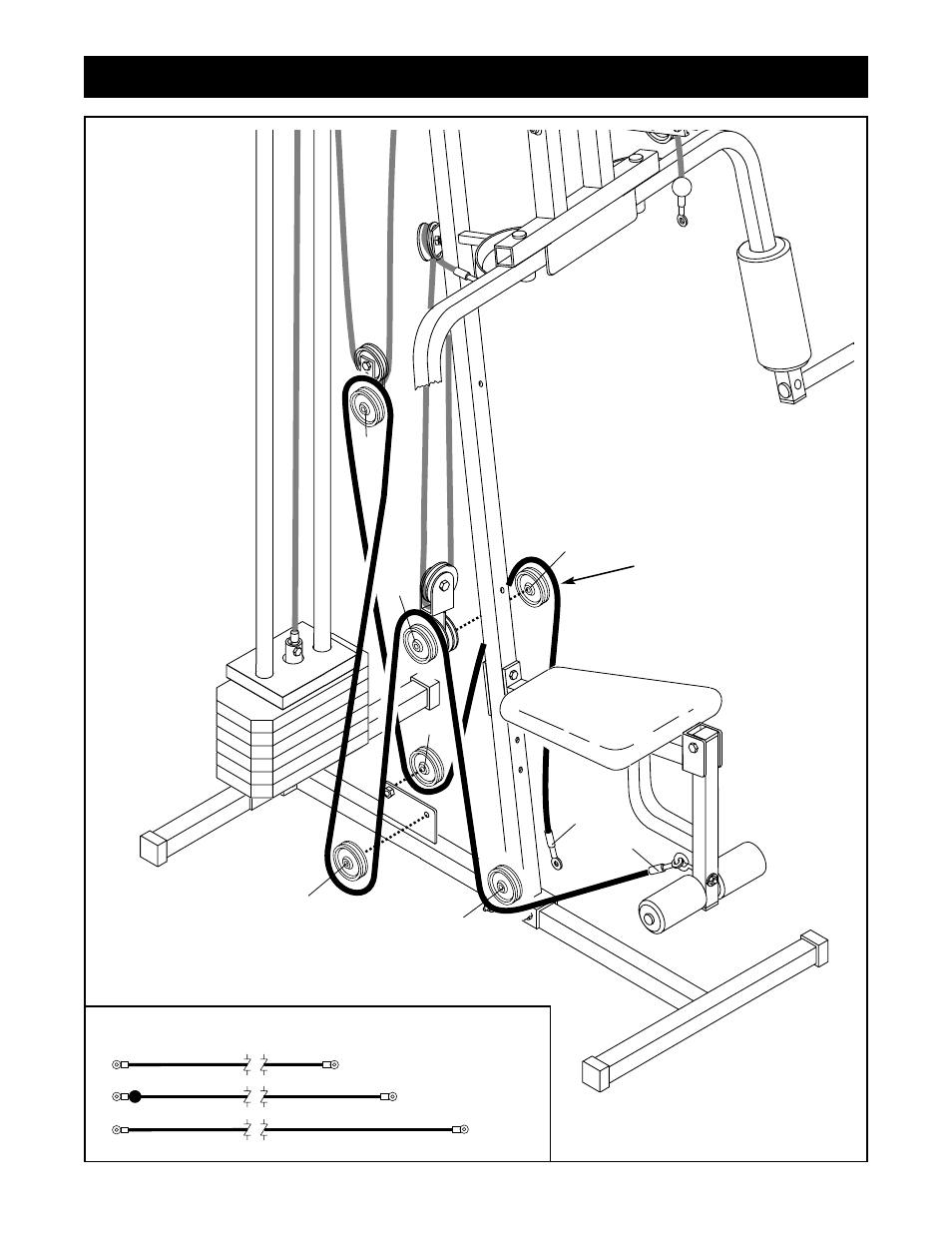 Cable diagram (2) | Weider WESY74090 User Manual | Page 16 / 27