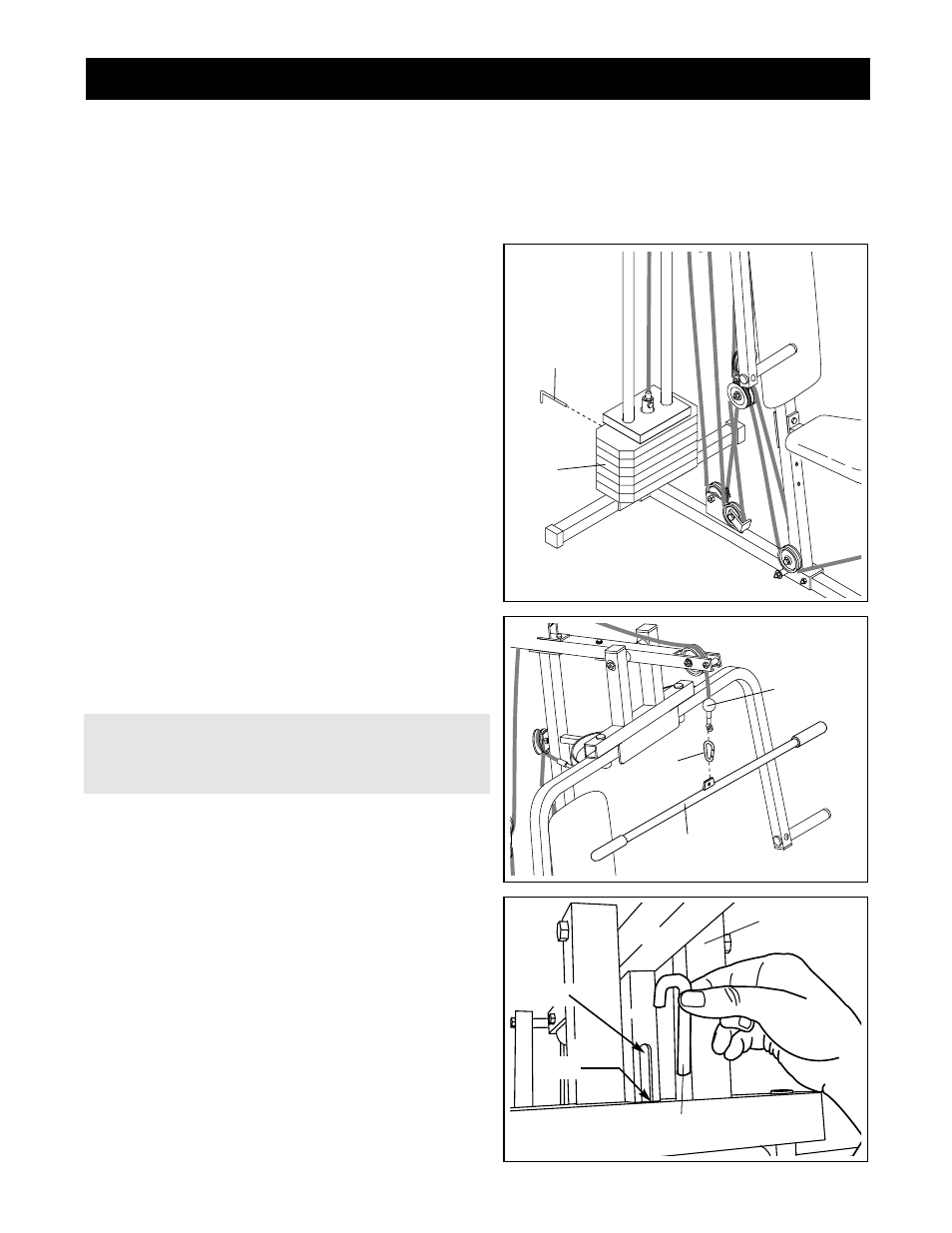 Adjustment | Weider WESY74090 User Manual | Page 17 / 27