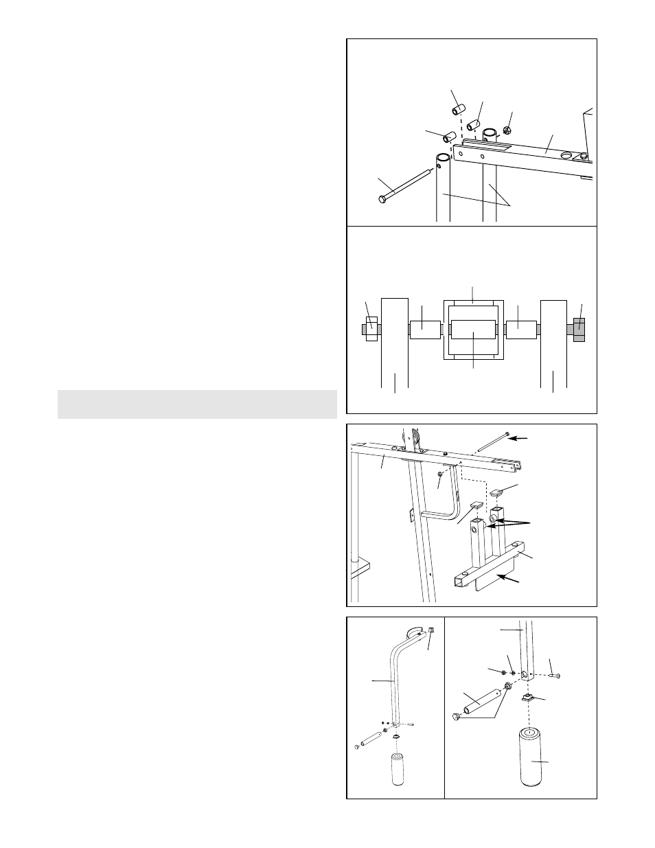 Arm assembly | Weider WESY74090 User Manual | Page 8 / 27