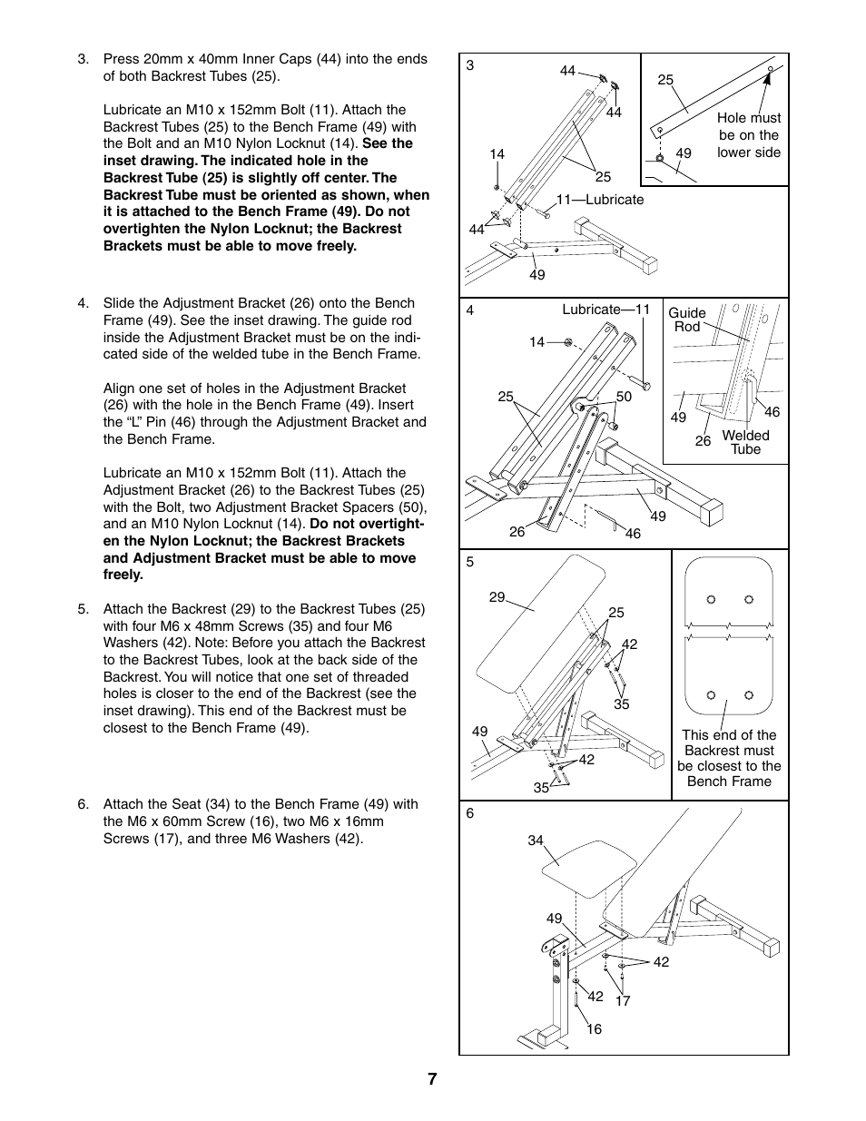 Weider 831.150471 User Manual | Page 7 / 24