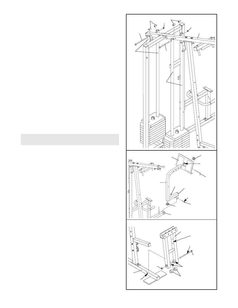 Arm assembly | Weider WESY39311 User Manual | Page 9 / 33