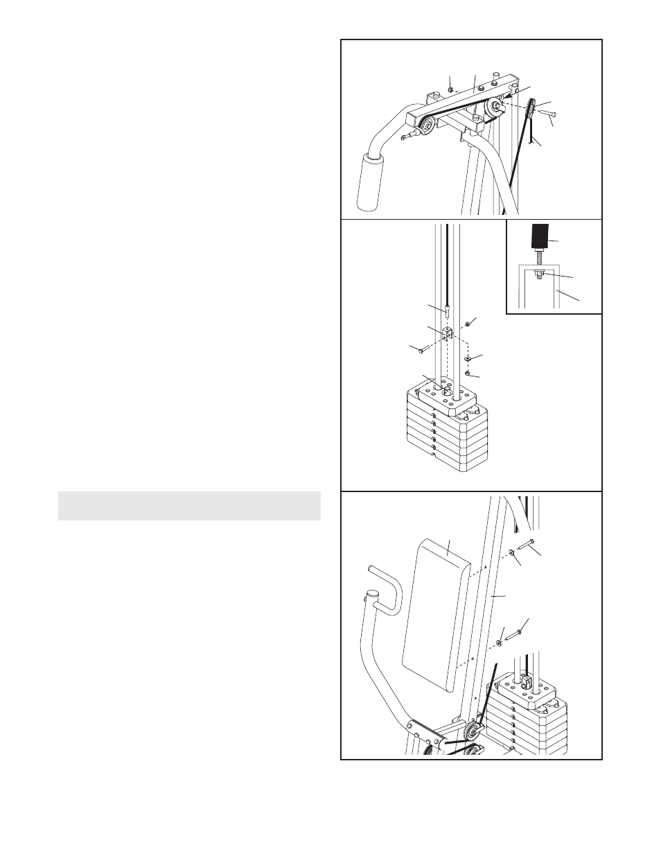 Seat assembly | Weider Pro 2250 User Manual | Page 11 / 24