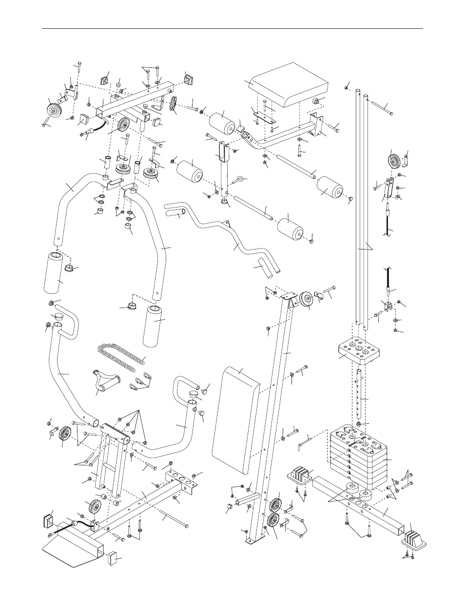 Weider Pro 2250 User Manual | Page 21 / 24