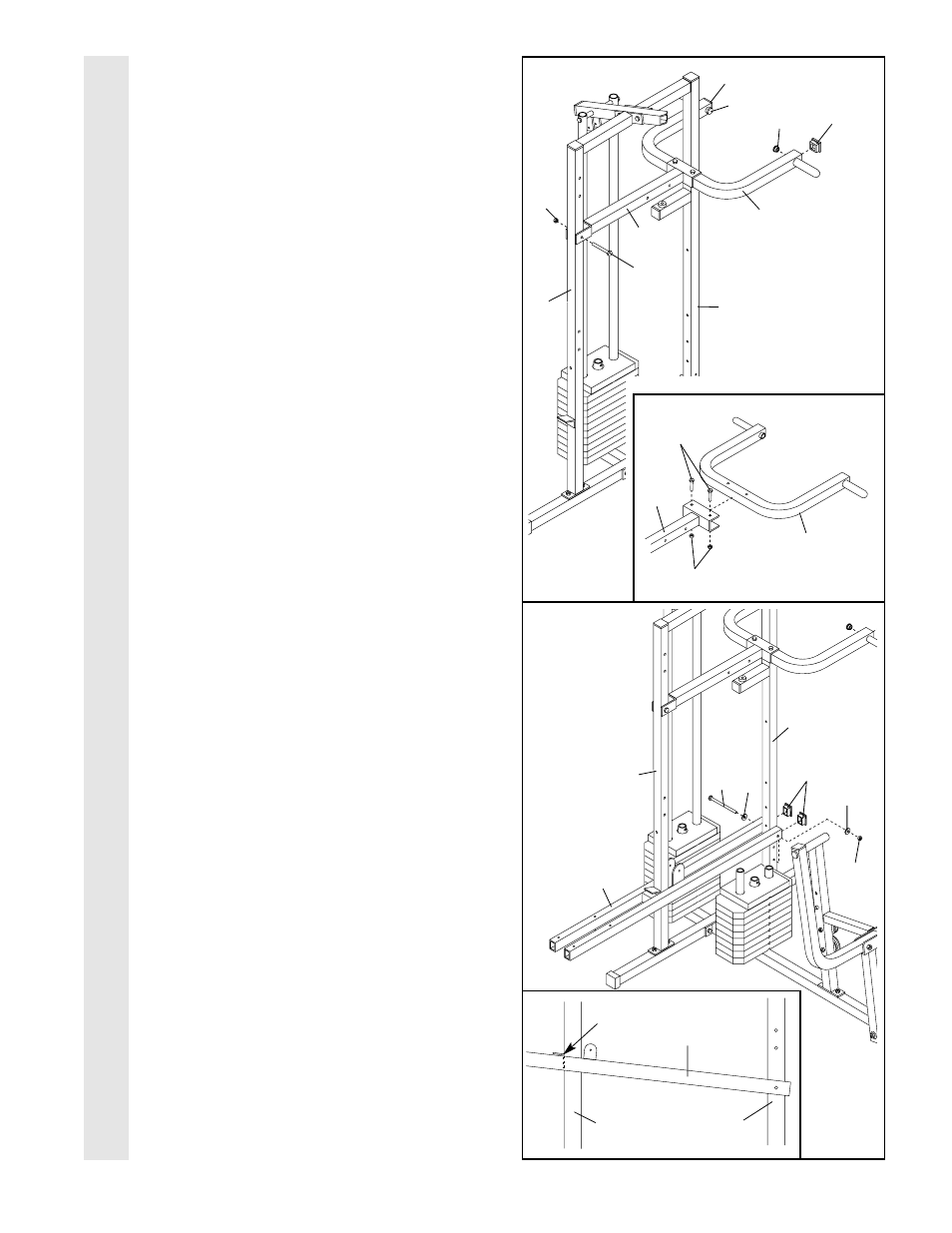 Arm assembl y | Weider WESY49201 User Manual | Page 10 / 35