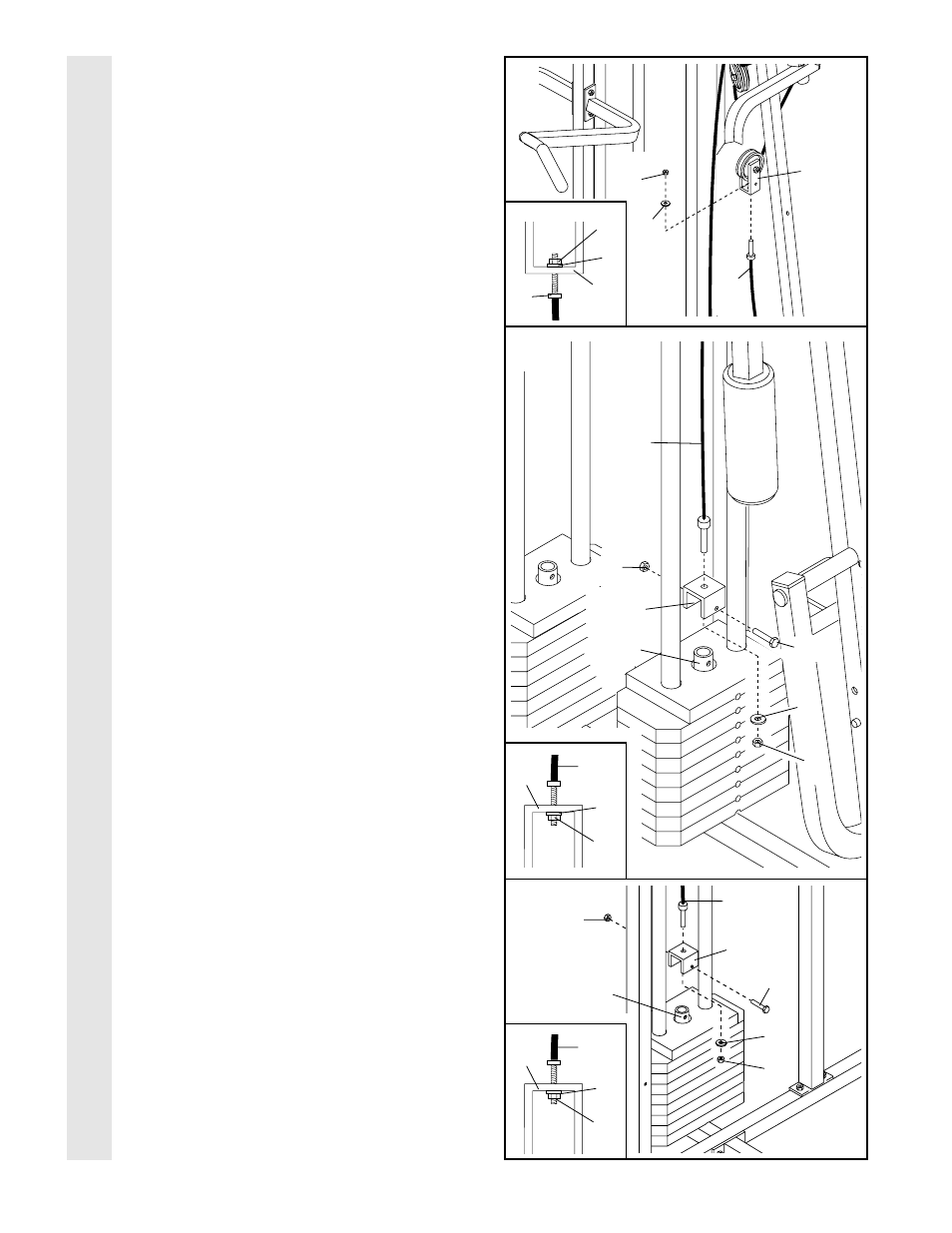 Cable assembl y | Weider WESY49201 User Manual | Page 15 / 35