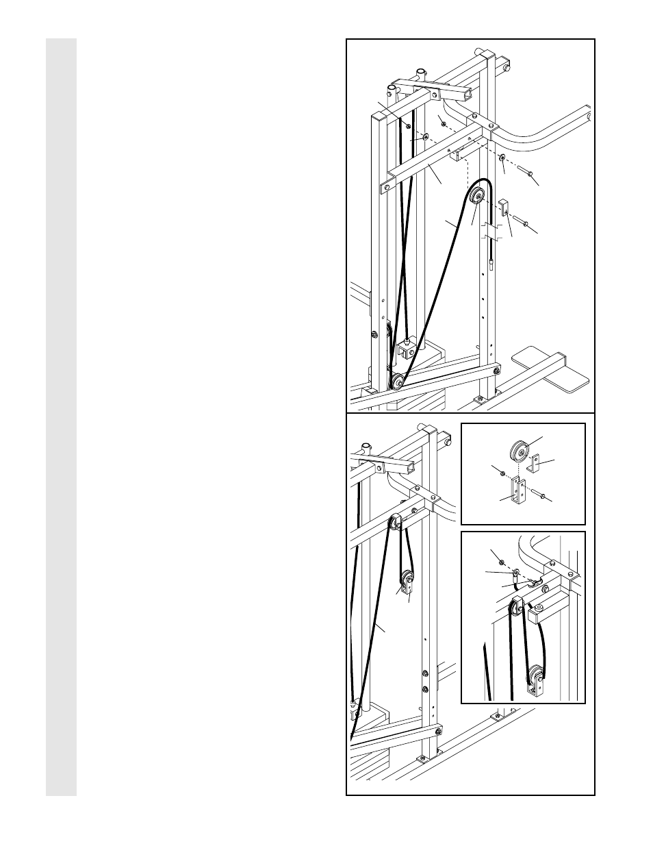 Cable assembl y | Weider WESY49201 User Manual | Page 17 / 35