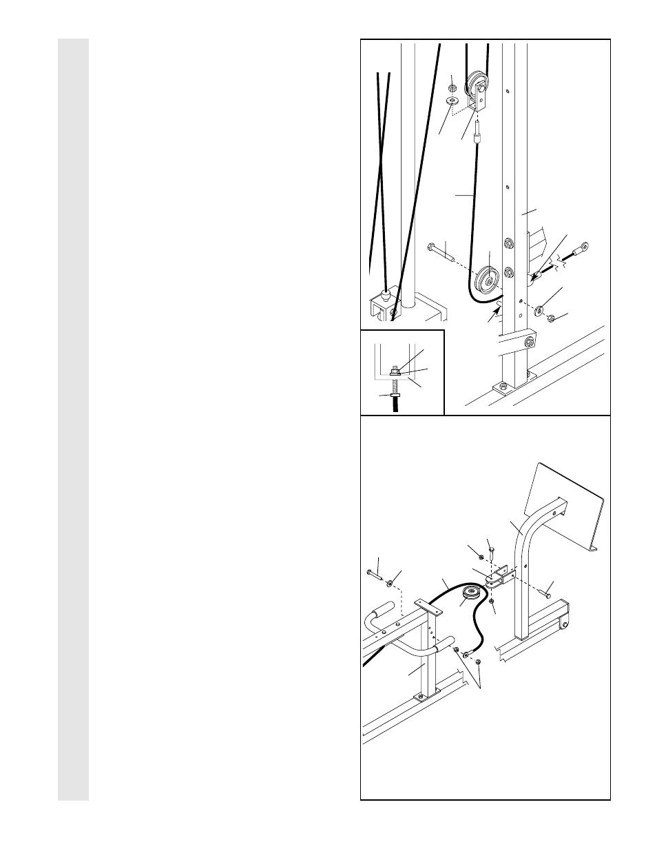 Cable assembl y | Weider WESY49201 User Manual | Page 18 / 35