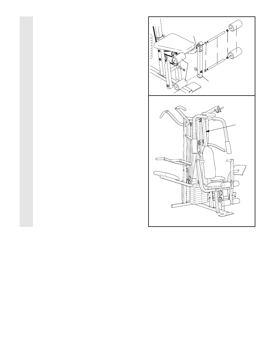 Sea t assembl y | Weider WESY49201 User Manual | Page 21 / 35