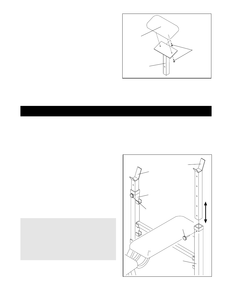 Adjusting the weight bench | Weider Pro 208 User Manual | Page 10 / 19