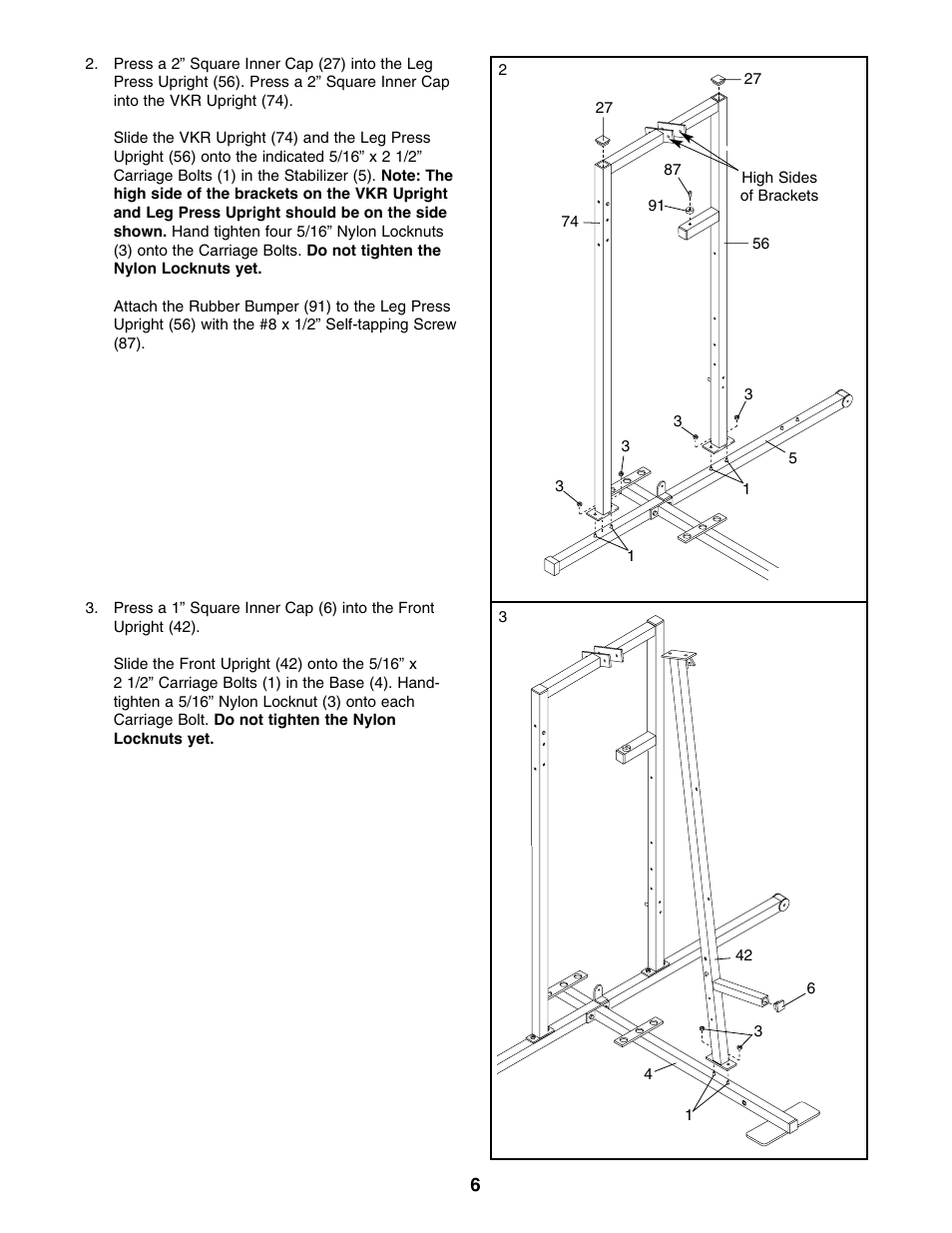Weider WESY96310 User Manual | Page 6 / 32
