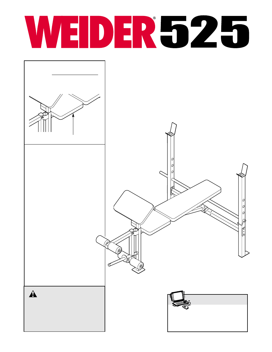 Weider WEBE08910 User Manual | 16 pages