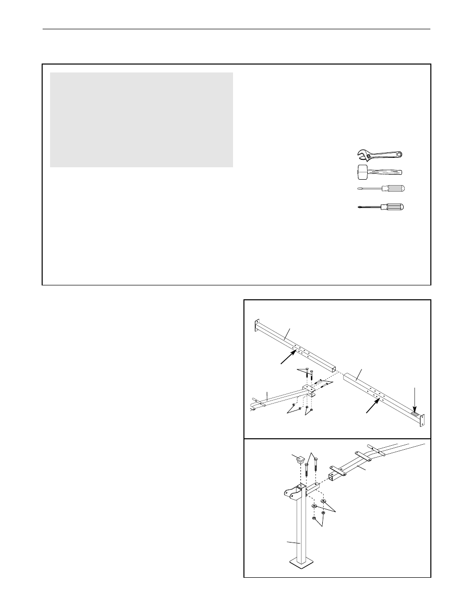 Assembly | Weider WEBE08910 User Manual | Page 6 / 16