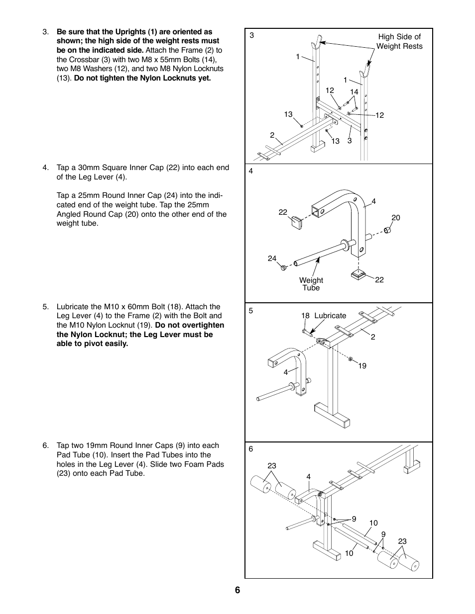 Weider WEBE05920 User Manual | Page 6 / 16