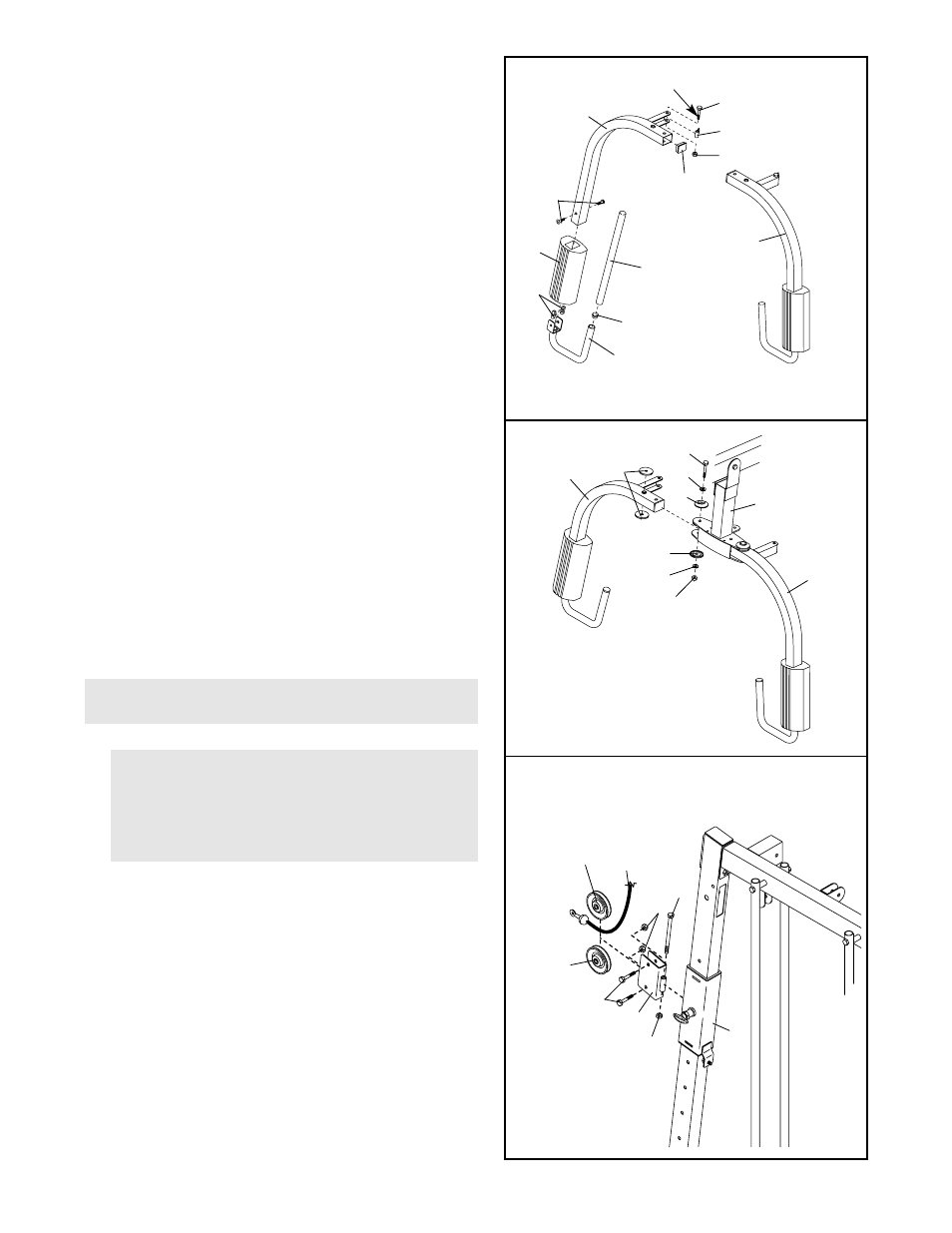 Cable assembly | Weider 831.153931 User Manual | Page 11 / 35