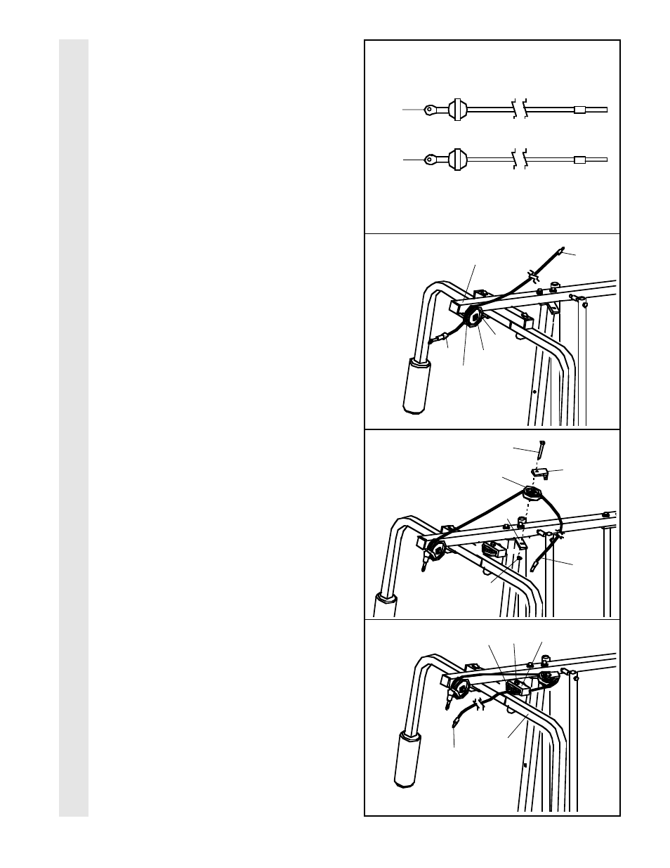Cable assembl y | Weider WESY85201 User Manual | Page 10 / 27