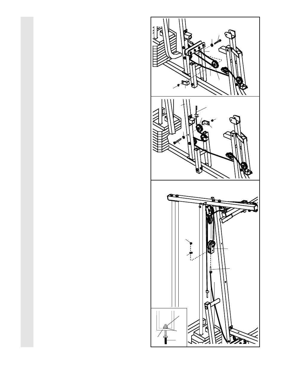 Cable assembl y | Weider WESY85201 User Manual | Page 13 / 27