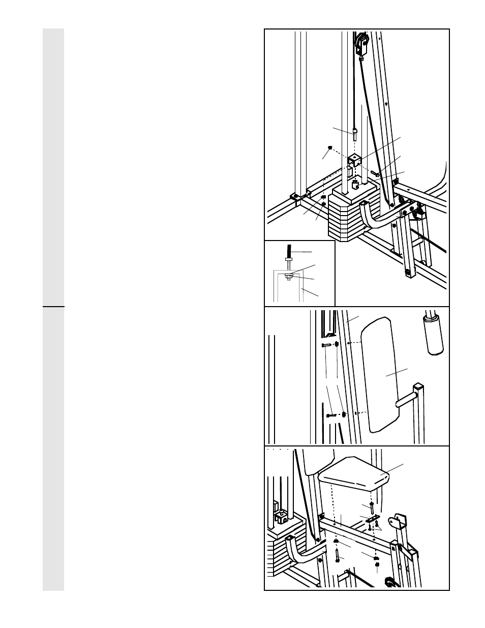 Cable assembl y sea t assembl y | Weider WESY85201 User Manual | Page 14 / 27