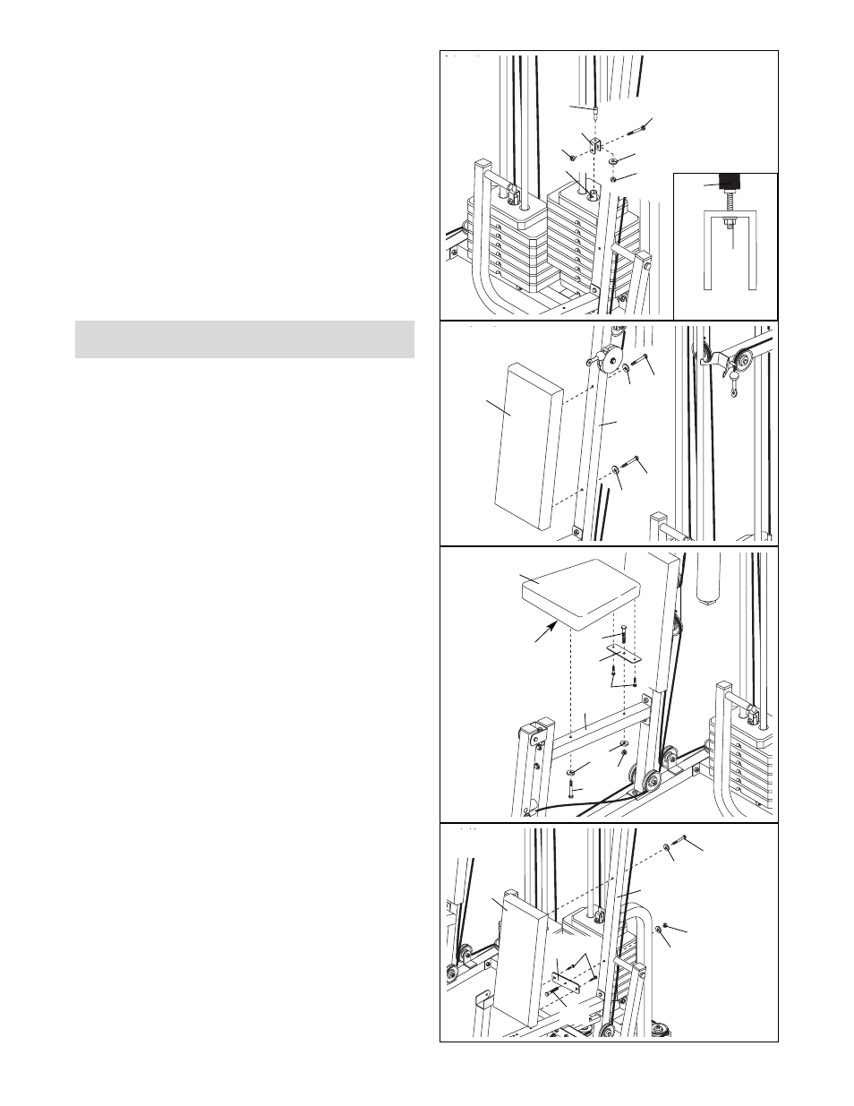 Seat assembly | Weider 831.159833 User Manual | Page 23 / 37