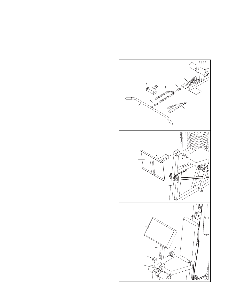 Adjustments | Weider 831.159833 User Manual | Page 25 / 37