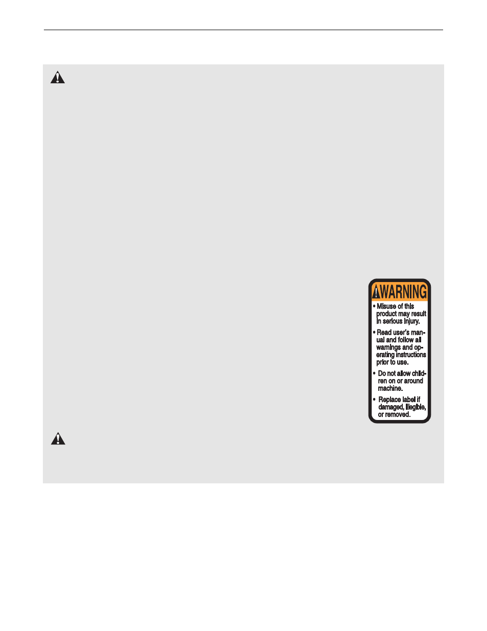 Important precautions warning, Warning | Weider 831.159833 User Manual | Page 3 / 37