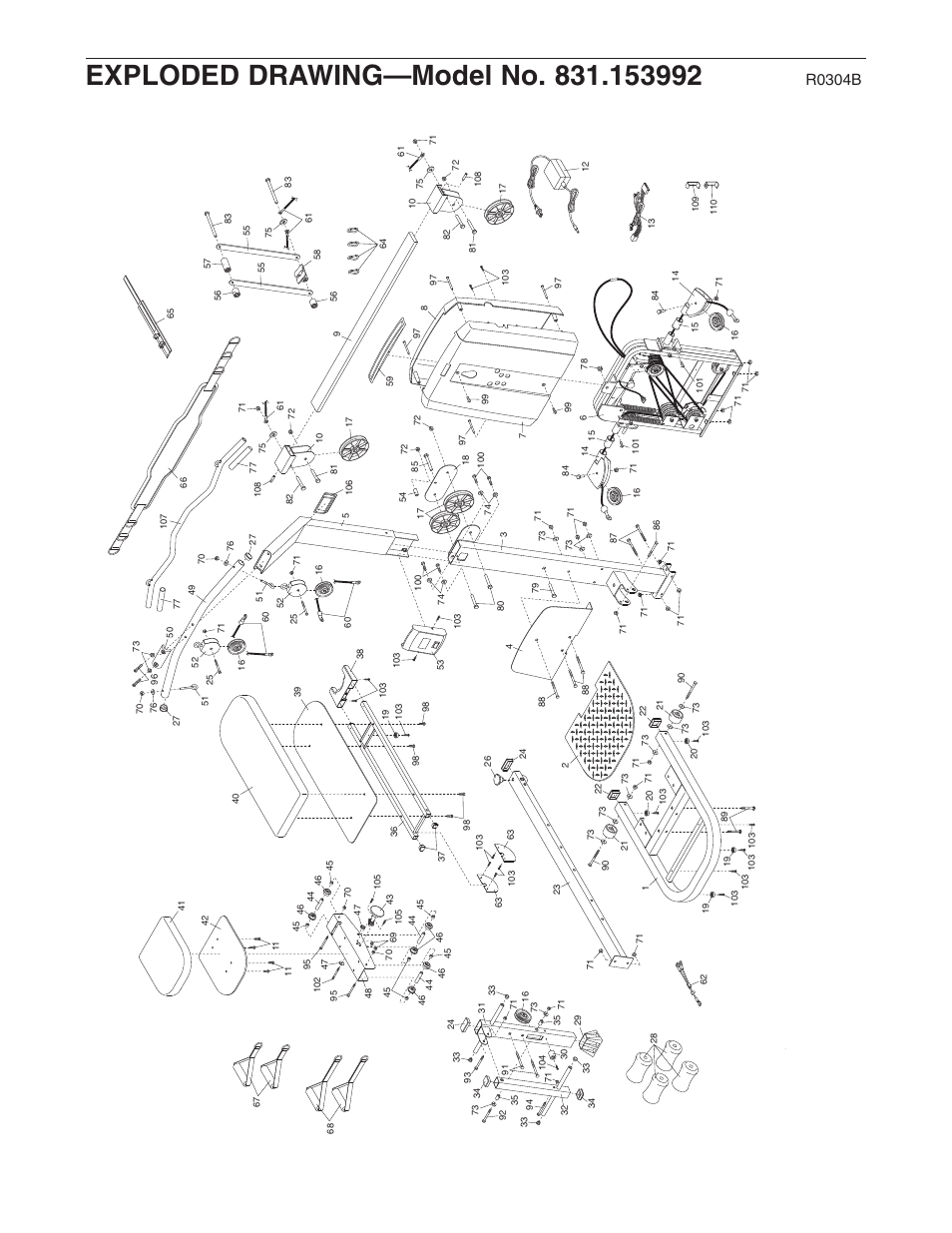 R0304b | Weider 831.153992 User Manual | Page 26 / 27