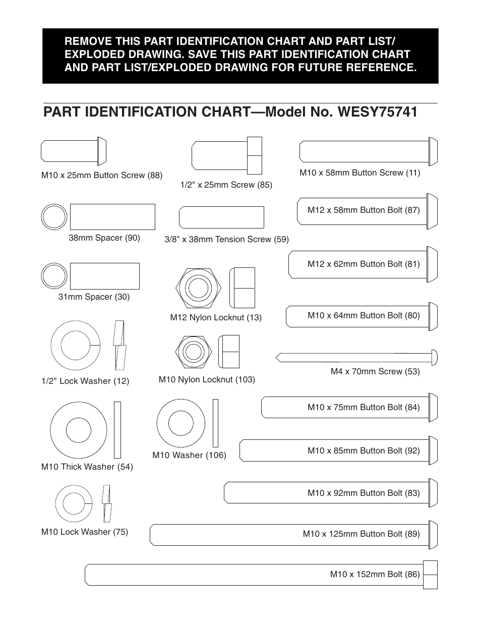 Weider WESY75741 User Manual | Page 24 / 27